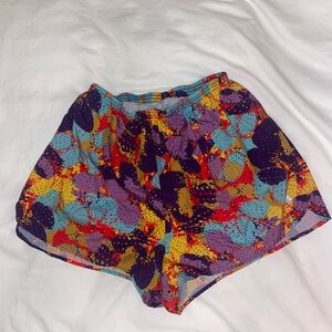 Boa Abstract Print Women’s Shorts - Multicolor